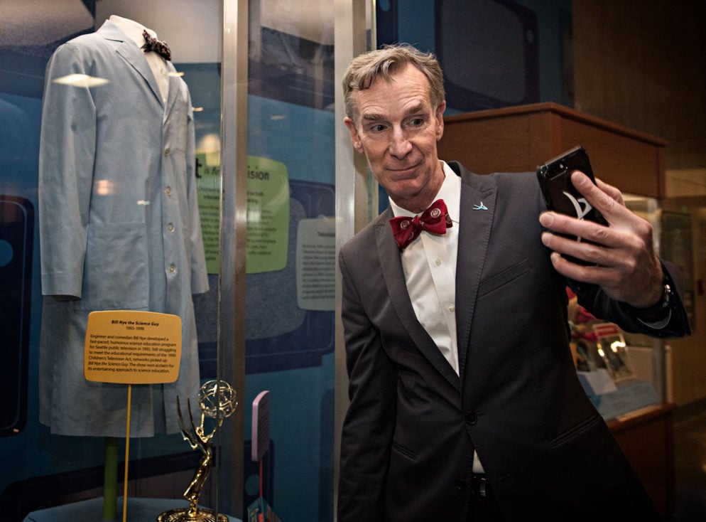 Bill Nye on Seeing His Lab Coat in the Smithsonian