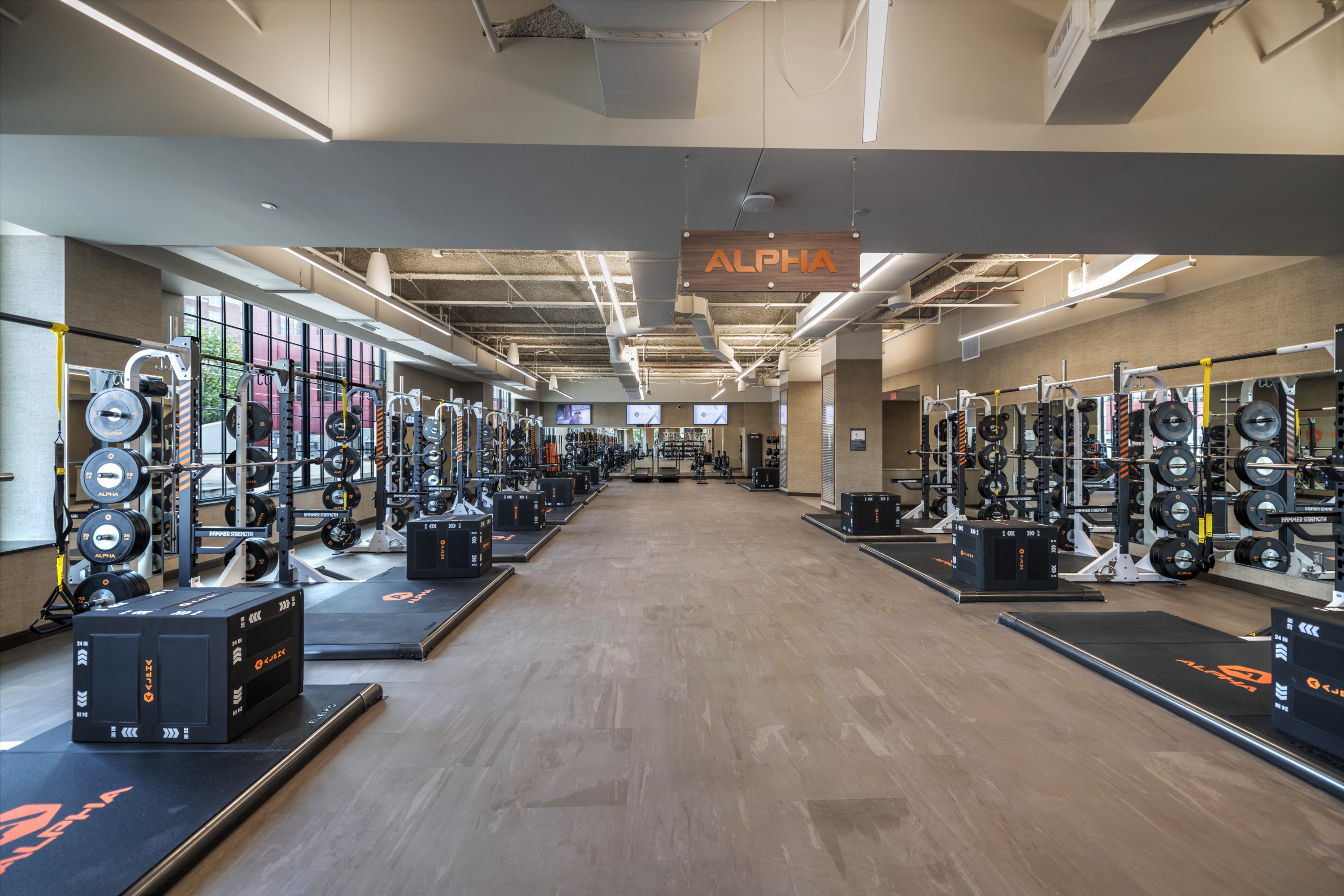 Platforms for weightlifting. Photo by Fredde Lieberman.