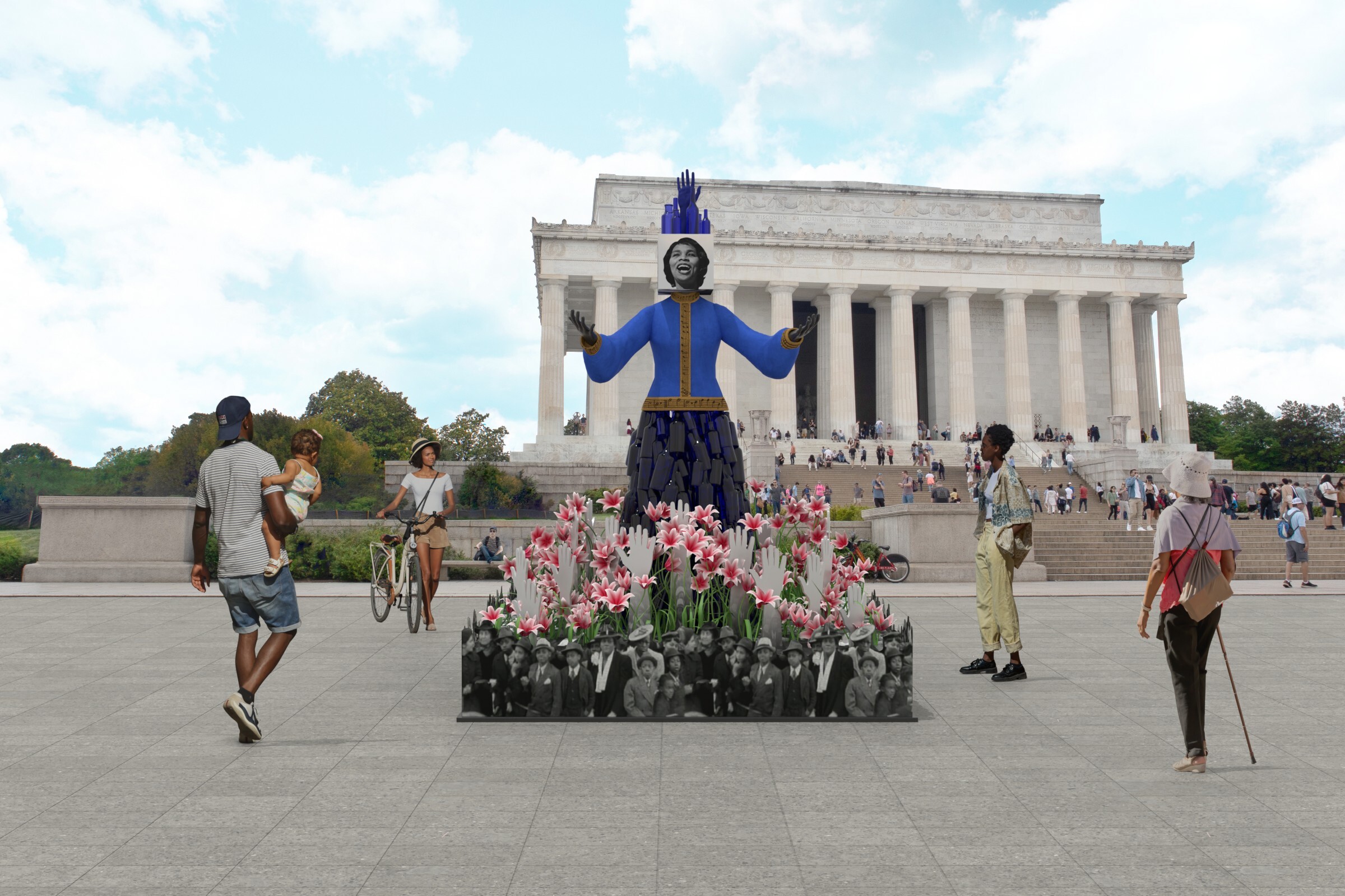 Beyond Granite - Pulling Together - vanessa german - Of Thee We Sing - Photo Credit_ Monument Lab - Washingtonian