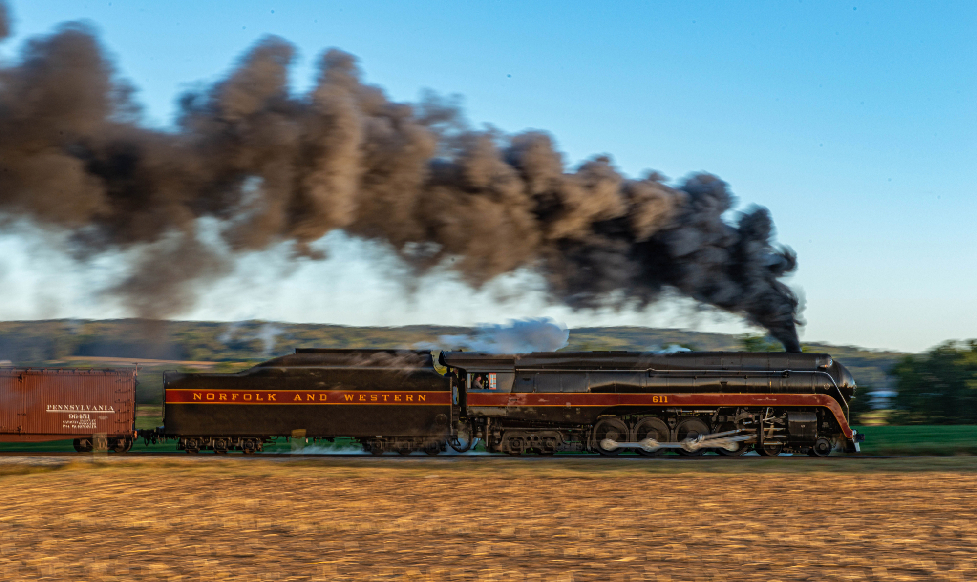 Norfolk-and-wester-train - Washingtonian