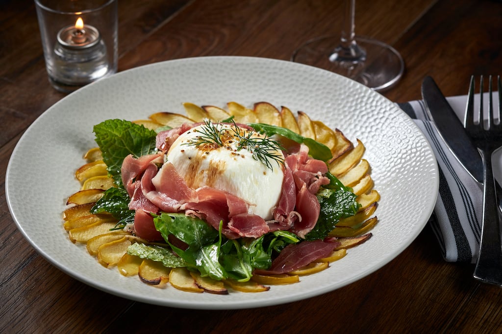 Burrata and Roasted Apples - Washingtonian