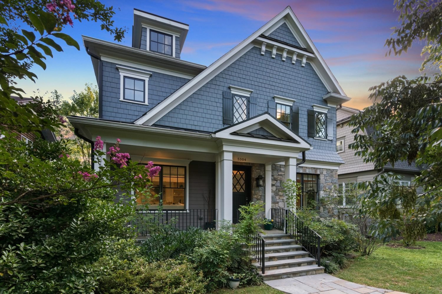 Exceptional Modern Craftsman Nestled in DC’s Highly Coveted Palisades Neighborhood