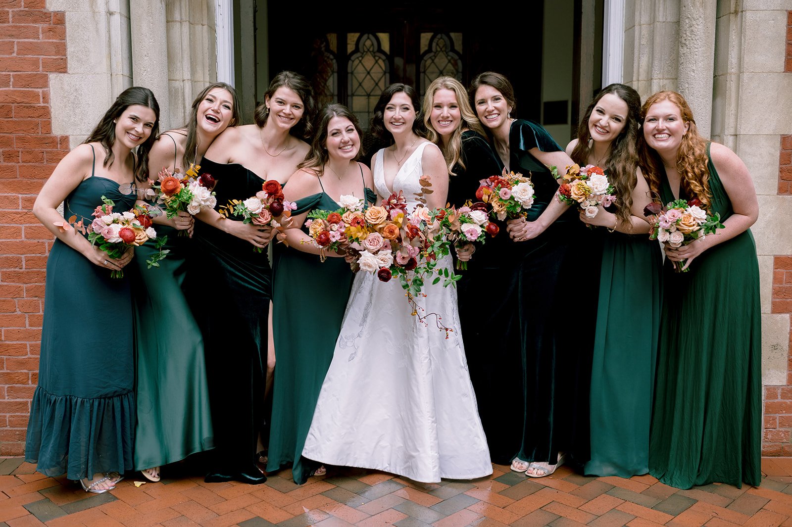 Coffee hotsell bridesmaid dresses