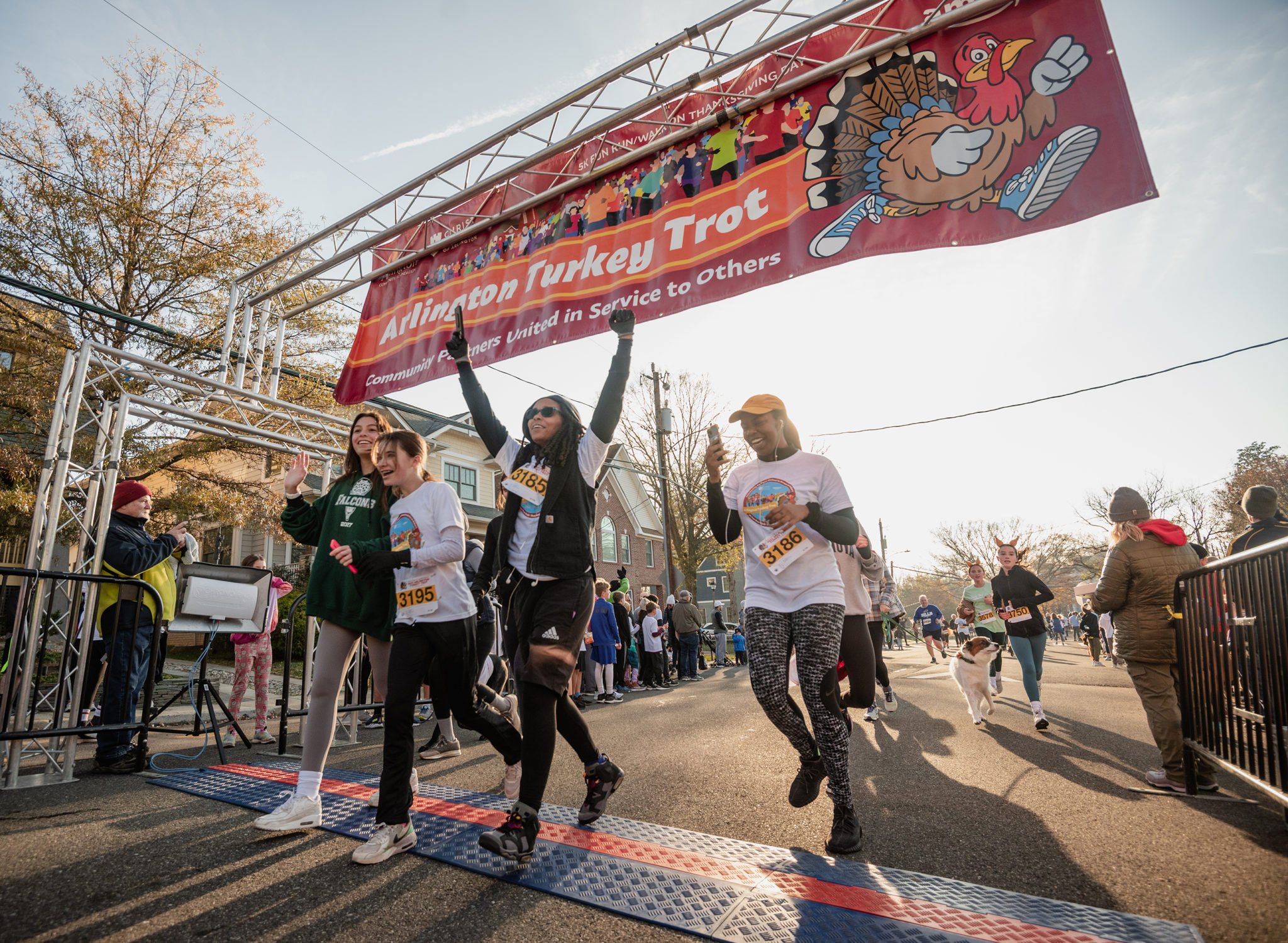 2022 Arlington Turkey Trot. Photograph courtesy of Arlington Turkey Trot.