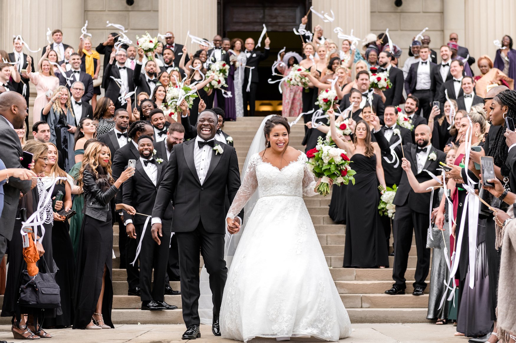 This Wedding Party Included 18 Bridesmaids - Washingtonian