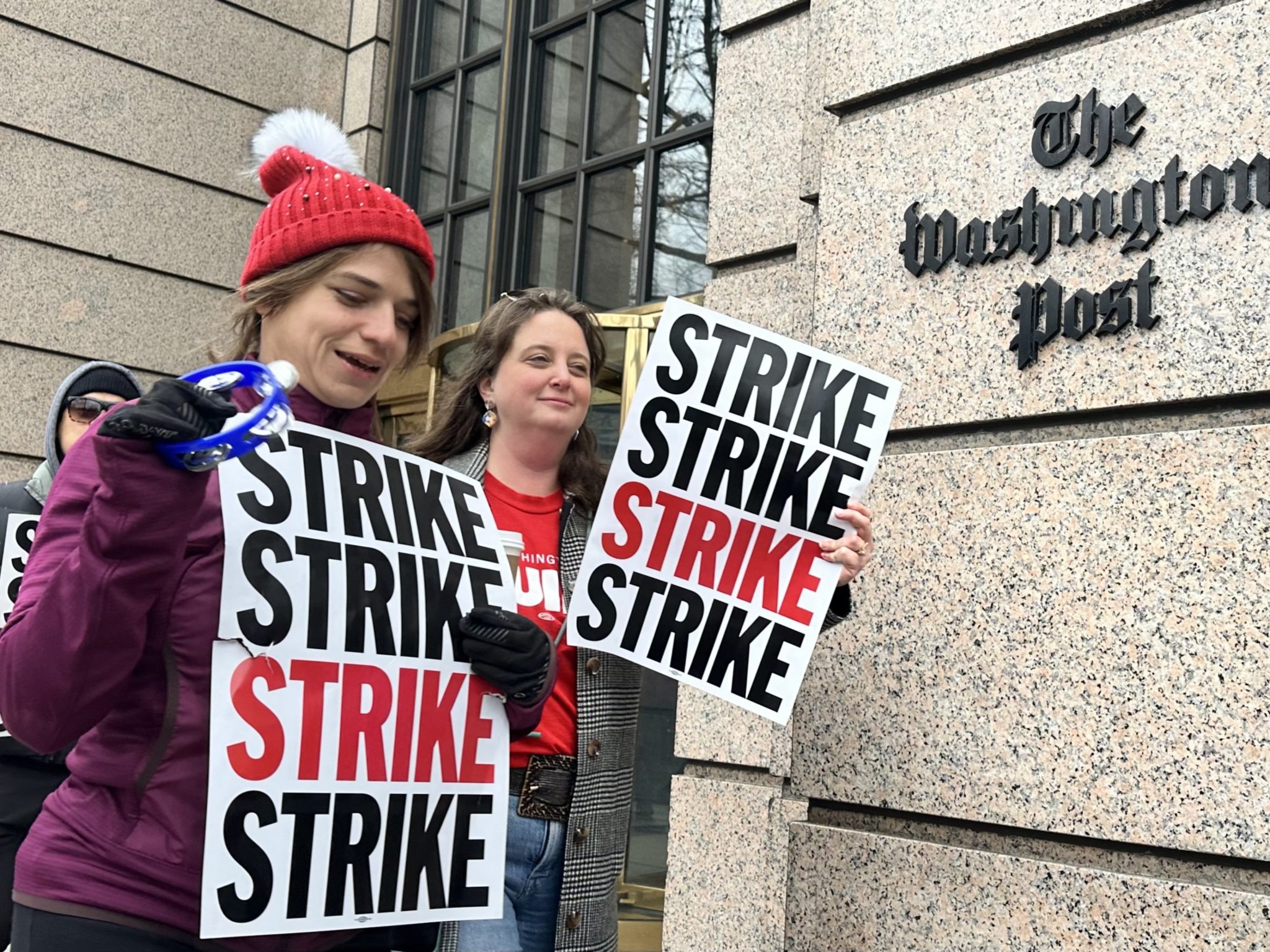 PHOTOS: The Washington Post Goes on Strike