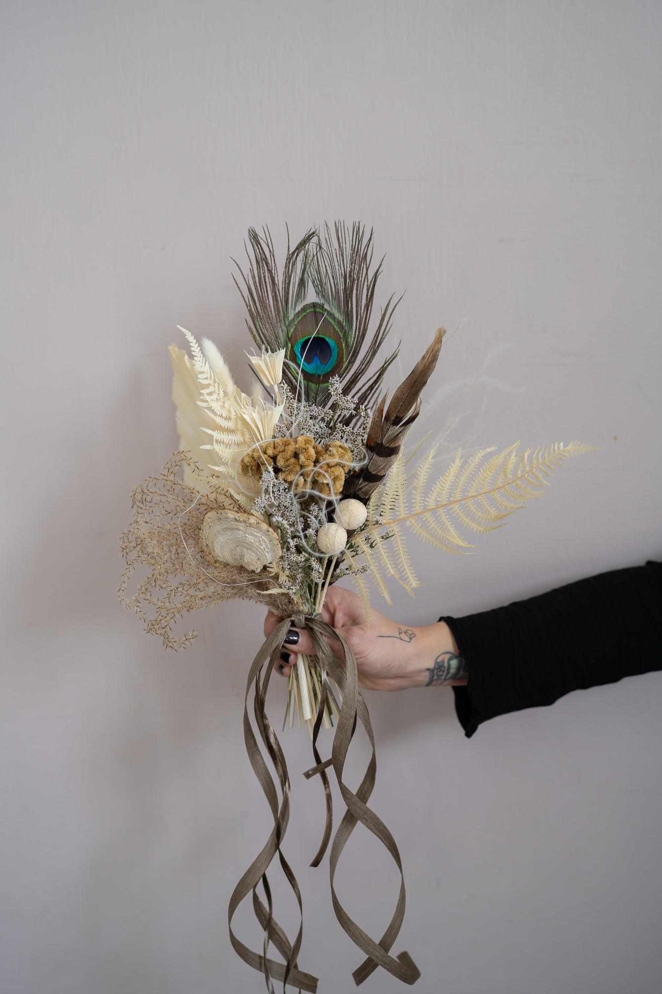 An image of a preserved flower bouquet.