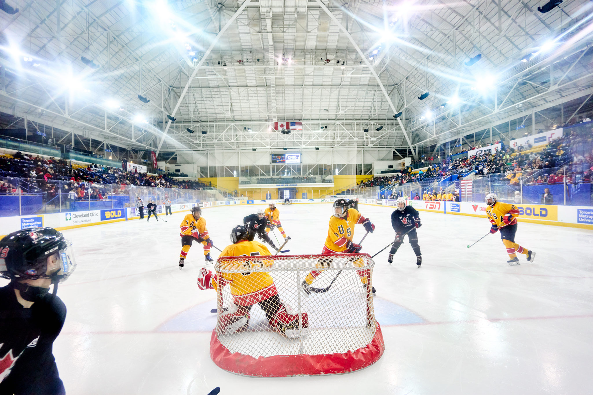 Blind Hockey Players Are Facing Off in the Rink