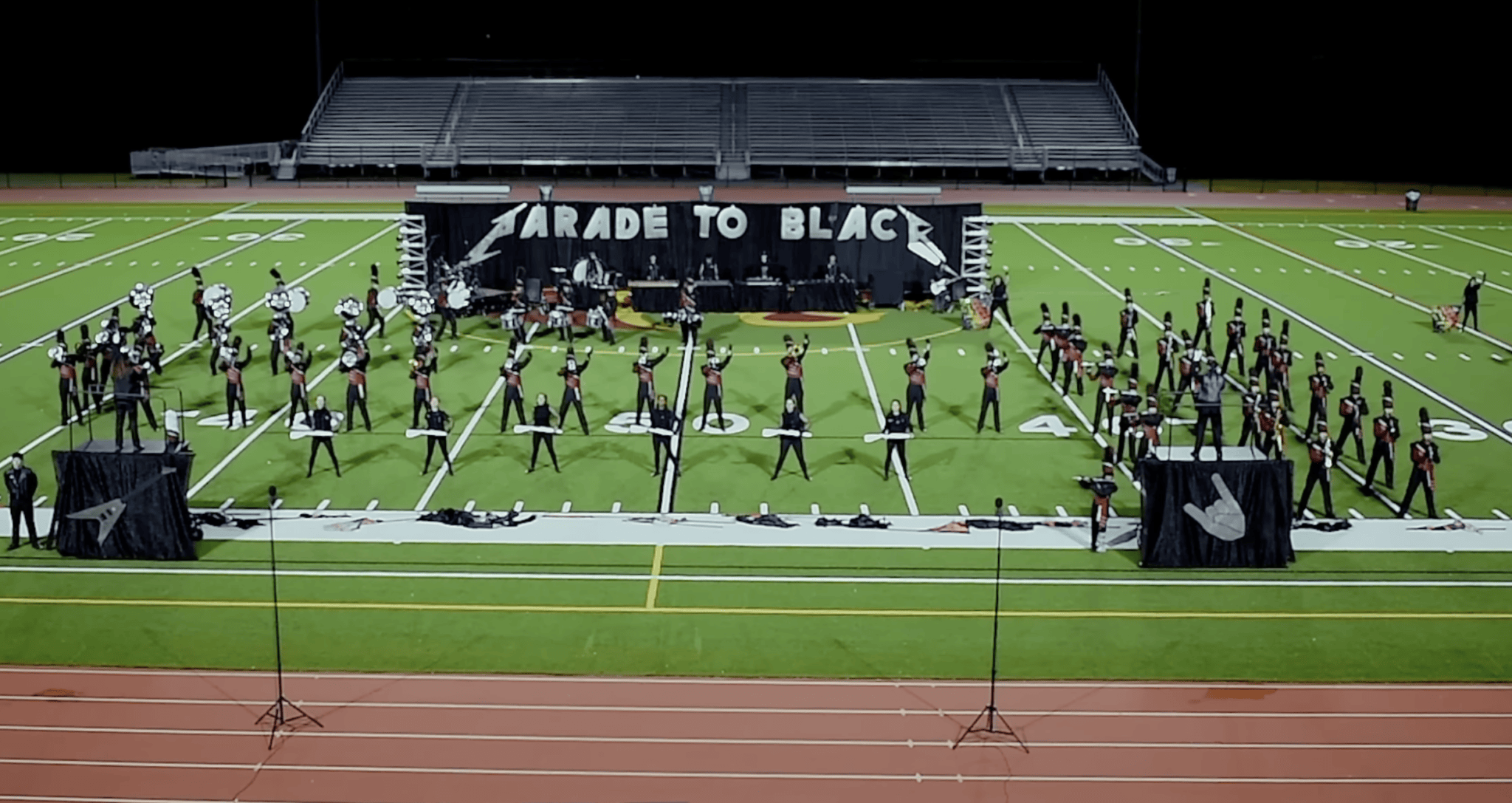 Northern Virginia High School Wins Metallica's Marching Band