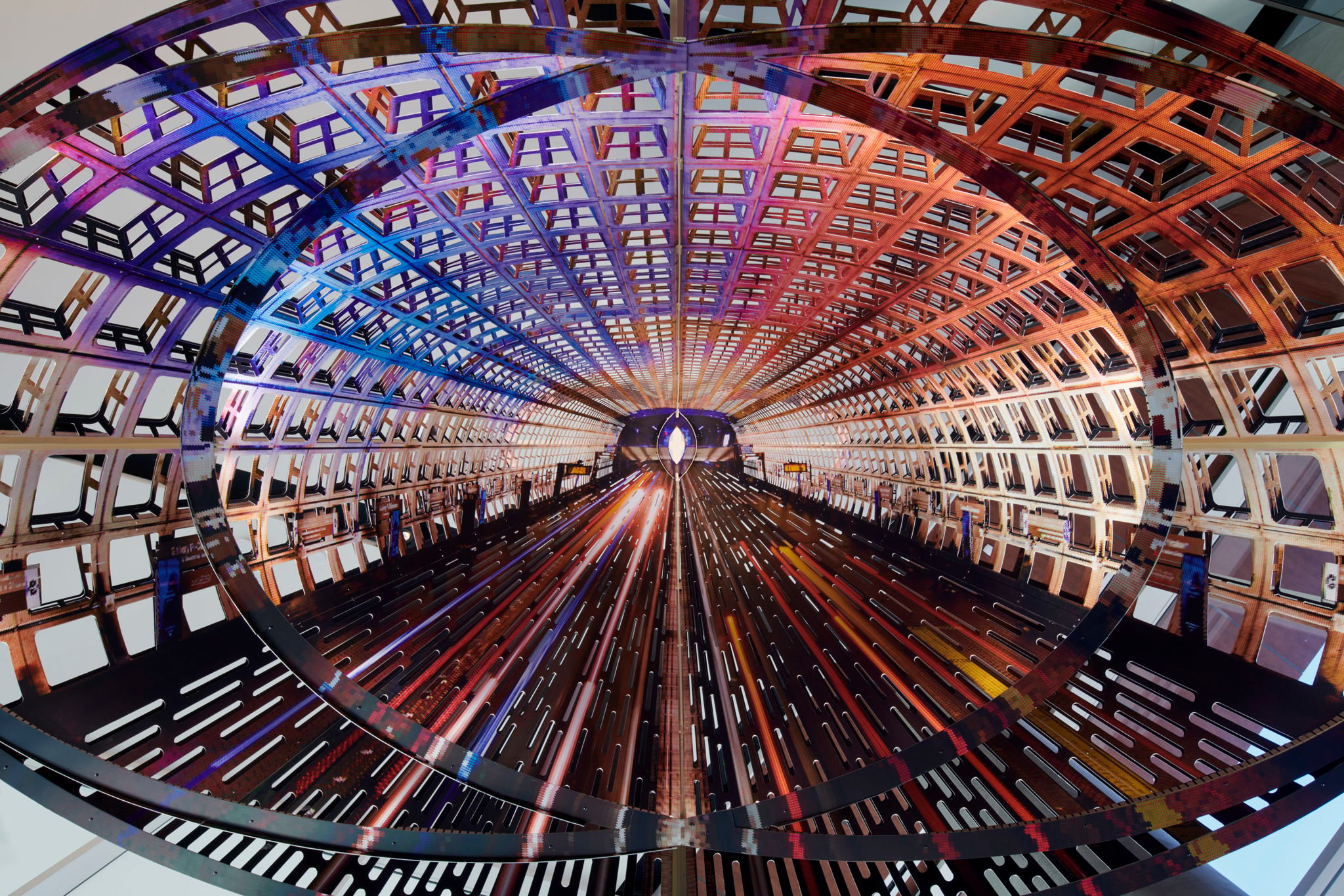 WMATA’s Trippy Installation Feels Like You’re Inside a Metro Tunnel