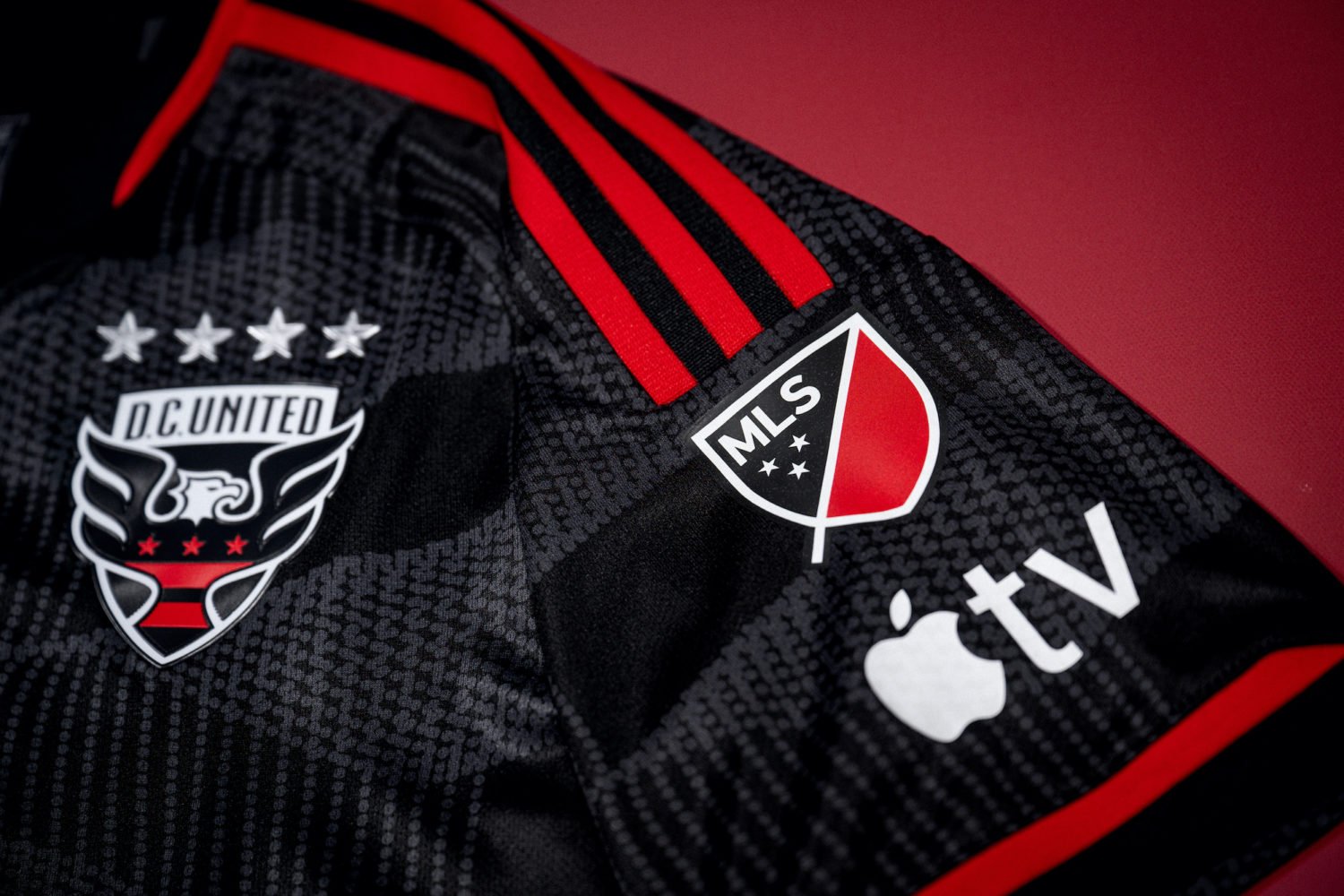 D.C. United's new home kit for the 2024 season.