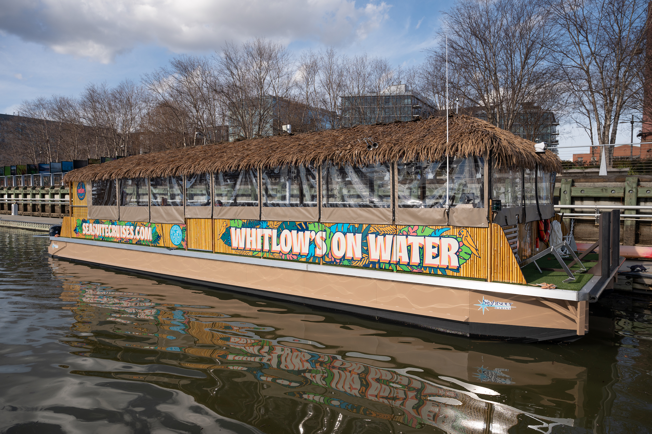 Whitlow's Bar Is Now a Tiki Party Boat
