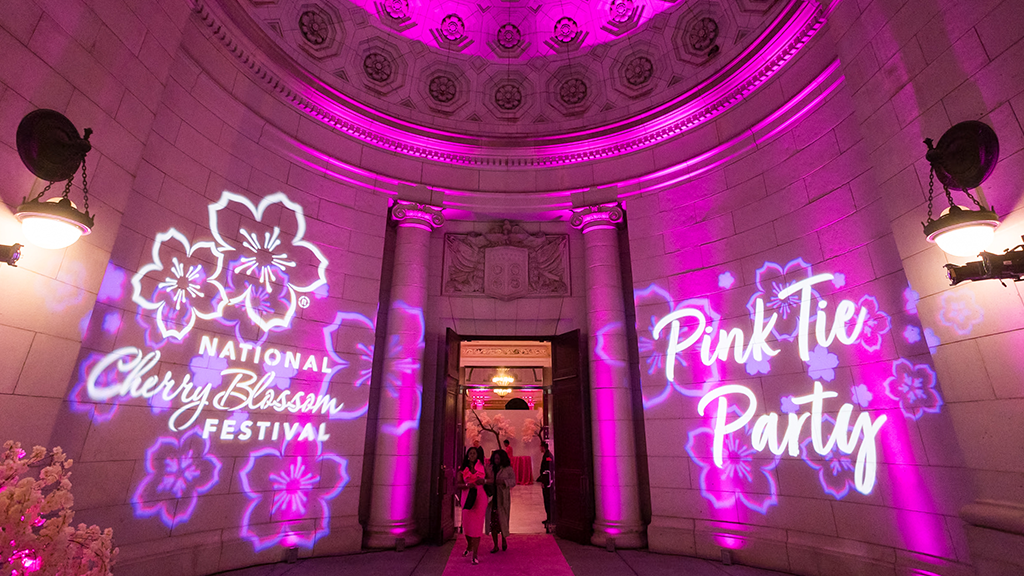 Reliving a Springtime Getaway with the National Cherry Blossom Festival’s Pink Tie Party