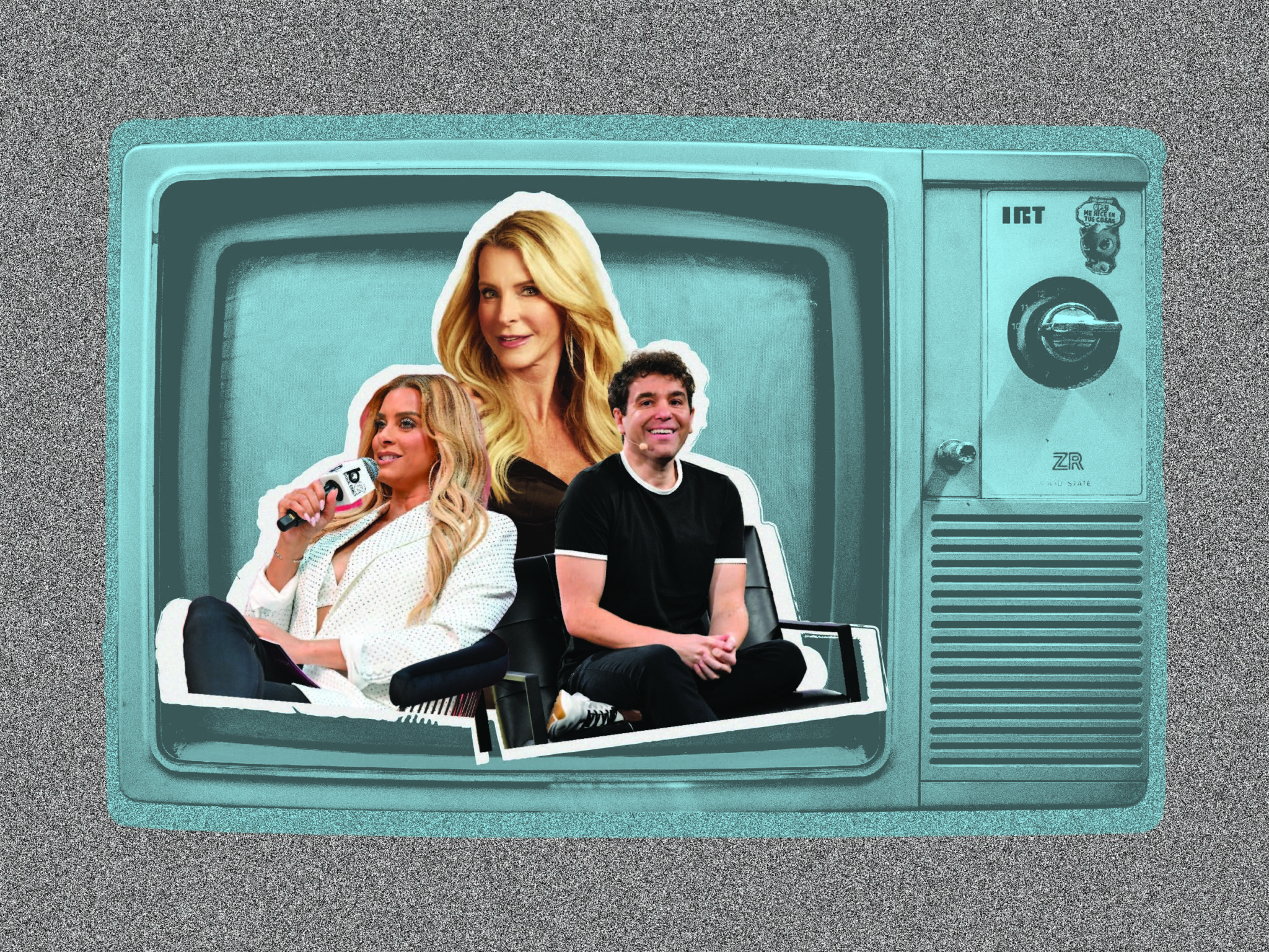 Photo of Jon Lovett by Jerod Harris/Getty Images for Vox Media. Photo of Robyn Dixon by Paras Griffin/Getty Images for iHeartRadio. Photo of Joan Vassos by Ricky Middlesworth/ABC.