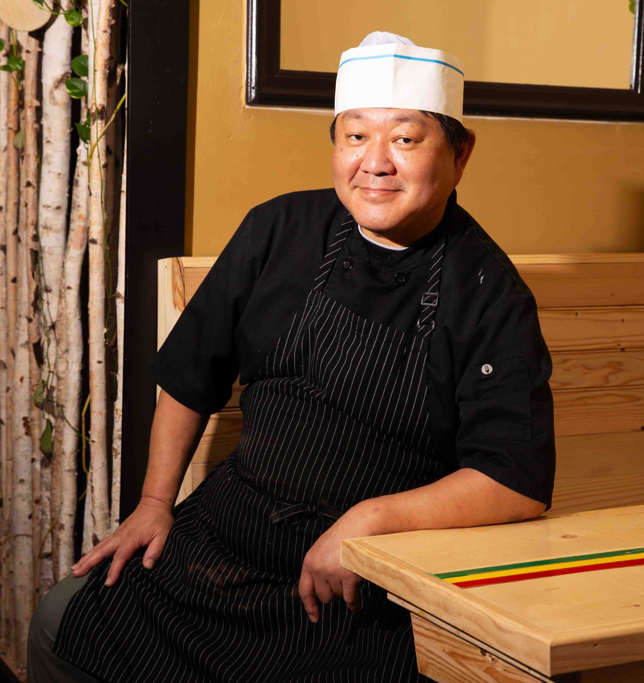 Mita Café cofounder chef Takehiko Inoue.