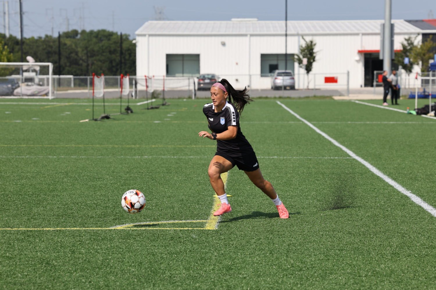 DC Power FC forward Katrina Guillou.