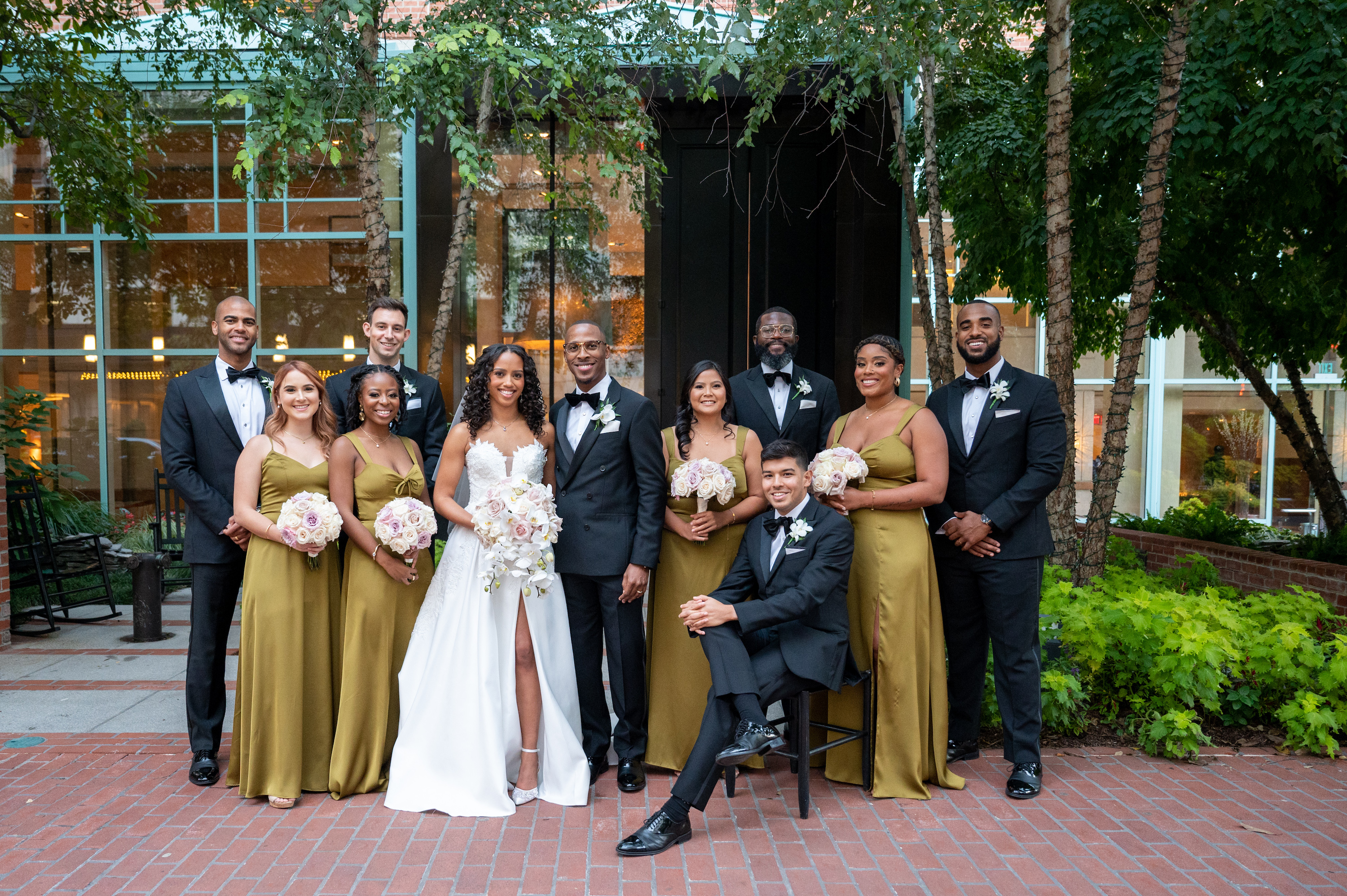 An Olive and Black Wedding at the Park Hyatt