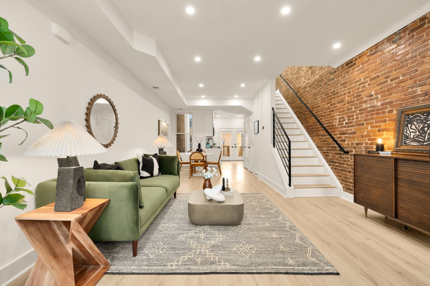 Stunning Renovated Row Home with Income Potential in the Heart of U Street Corridor