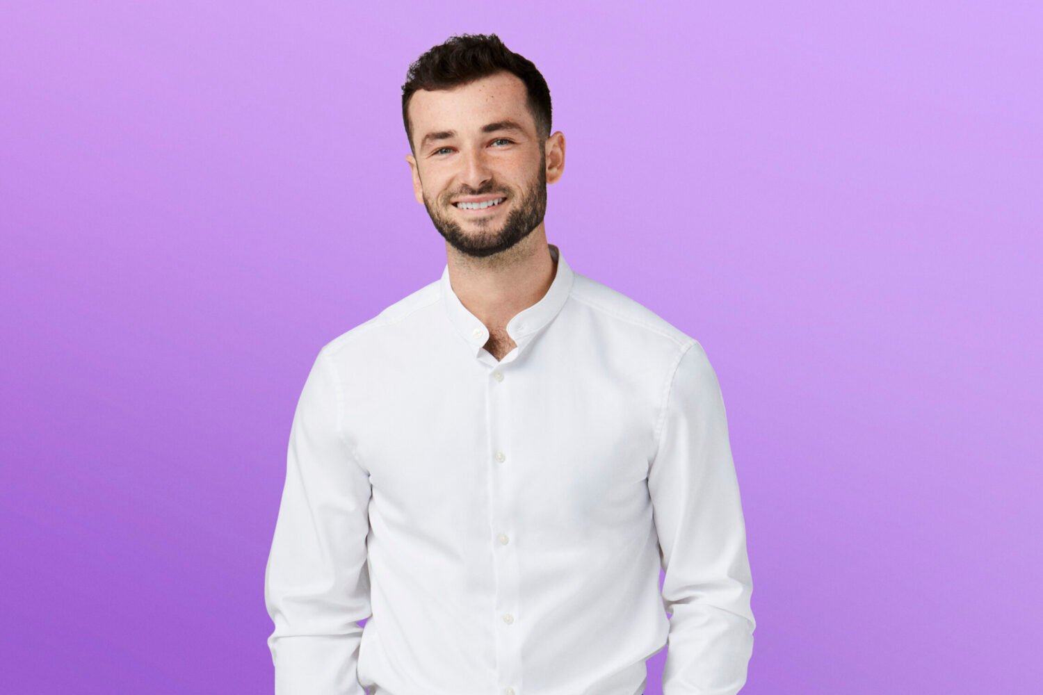 Love is Blind Season 7. Nick Dorka in Love is Blind S7. Cr. Adam Rose/Netflix © 2024