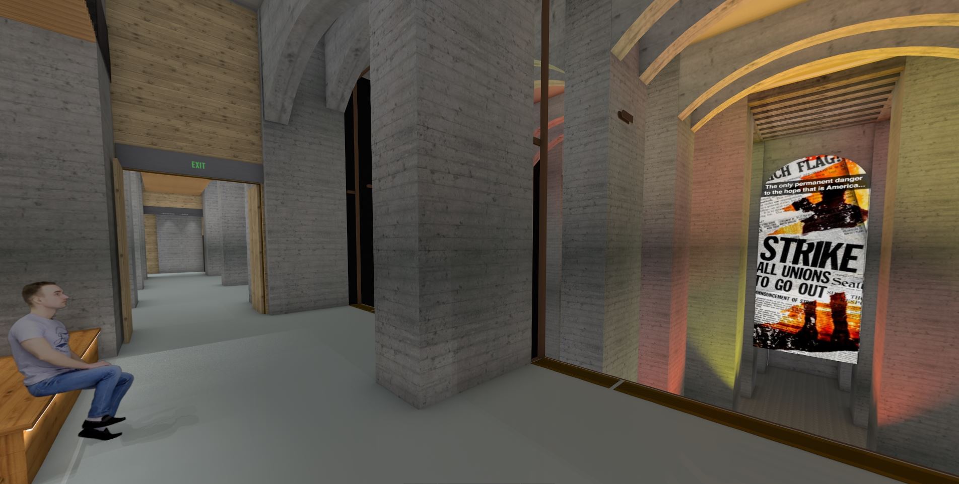 05 - Lincoln Memorial undercroft - Immersive Theater (1) - Washingtonian