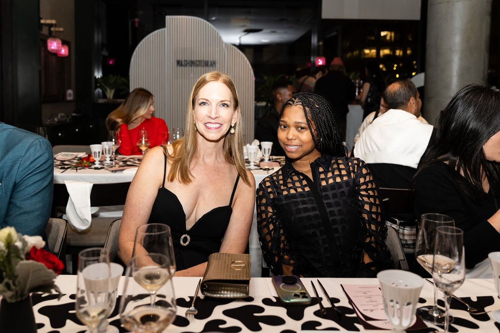 Melissa King of Hines and Midori Jackson of Akris