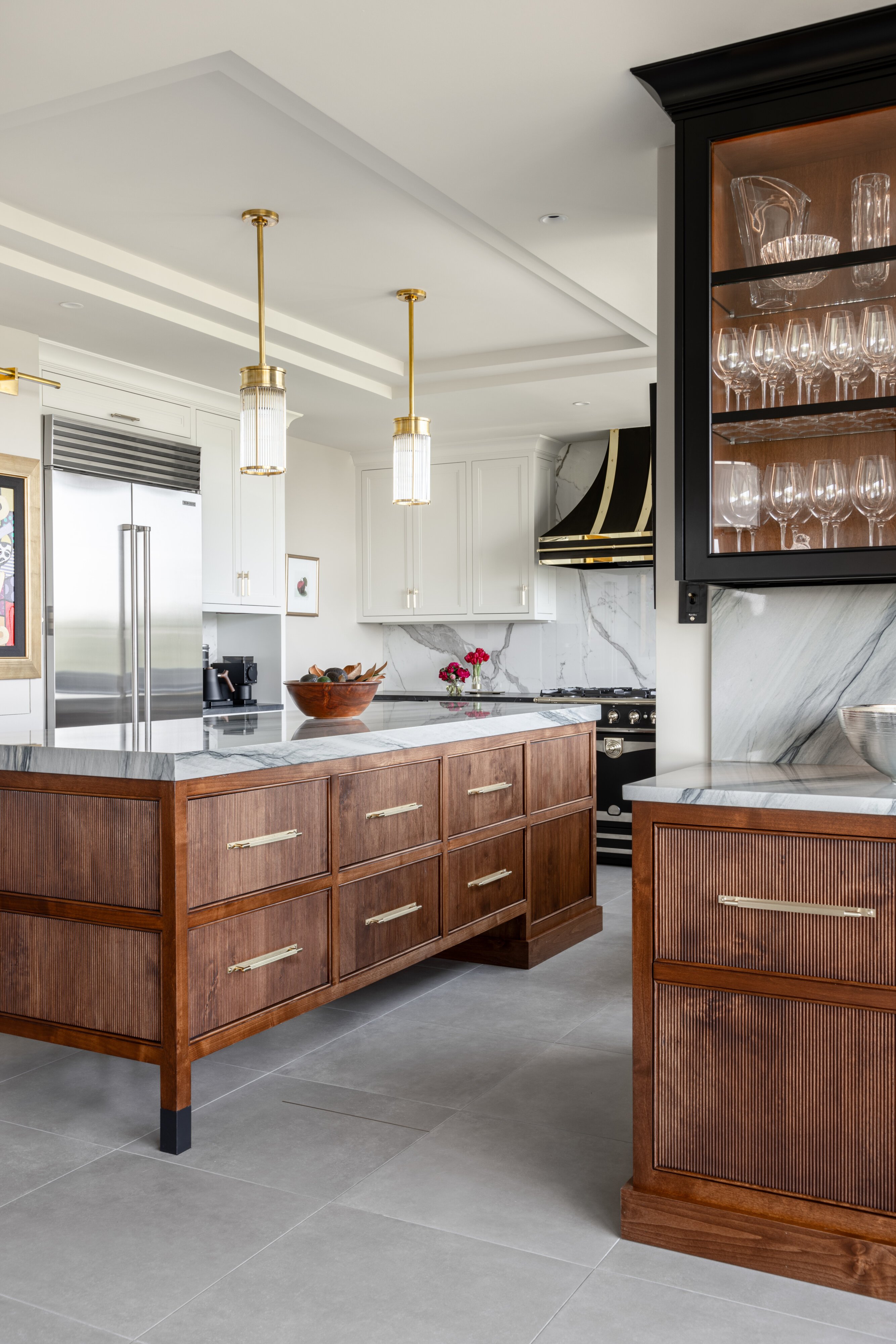 BOWA – Fluted Wood Kitchen – Washingtonian - Washingtonian BOWA – Fluted Wood Kitchen