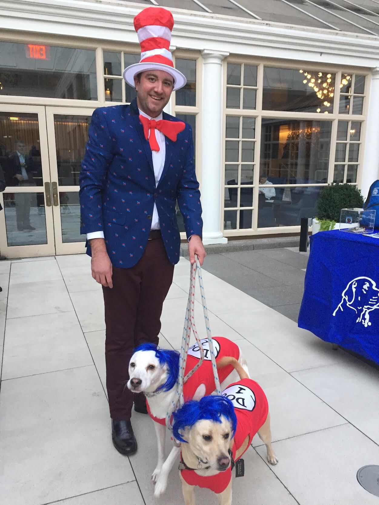 Don a matching costume with your dog at the Fairmont's annual party. Photo courtesy of Diana Bulger/Fairmont Washington, D.C.