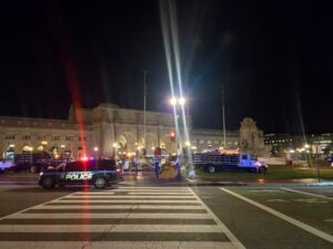 Anti-Trump Encampment at Union Station Dismantled by US Park Police