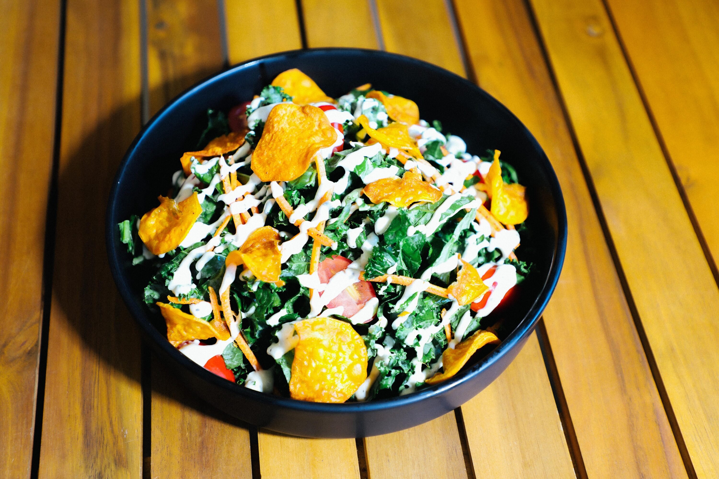 A Smoky Kale Salad from Marion Barry Avenue Market