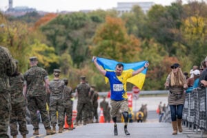 Wounded Ukrainian Soldiers Are Running the Marine Corps Marathon